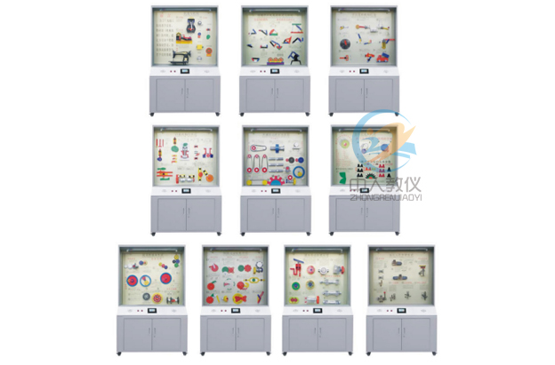 語(yǔ)音同步解說(shuō)機(jī)械基礎(chǔ)陳列柜,機(jī)械基礎(chǔ)教學(xué)陳列柜