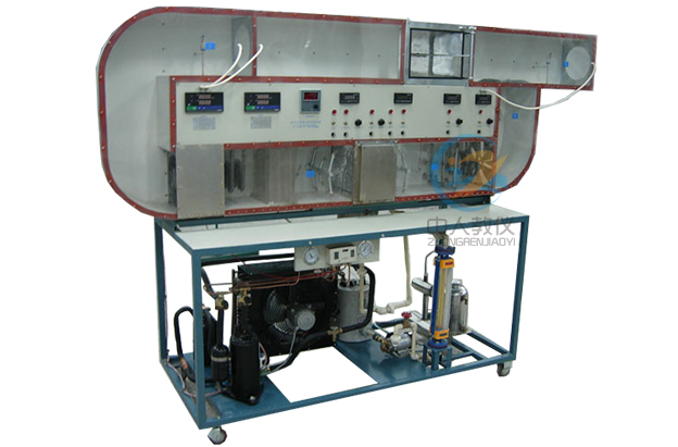 循環(huán)式空調(diào)過(guò)程實(shí)驗(yàn)臺(tái),空調(diào)運(yùn)行過(guò)程實(shí)訓(xùn)裝置