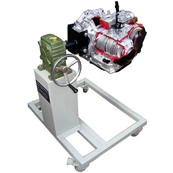 自動變速器翻轉演示實驗臺(圖1) 自動變速器翻轉演示實驗臺,數(shù)控加工電控系統(tǒng)原調動測量試驗維修實驗臺