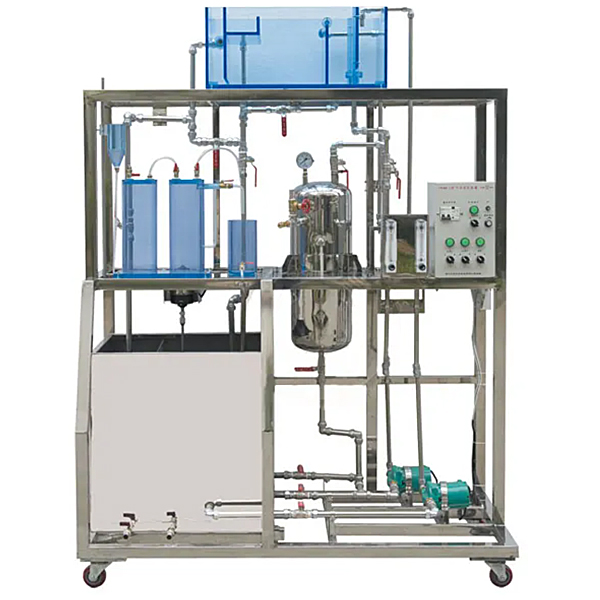 平流式加壓氣浮實(shí)訓(xùn)臺(tái)(圖1) 平流式加壓氣浮實(shí)驗(yàn)臺(tái),工廠供配電綜合實(shí)驗(yàn)臺(tái)