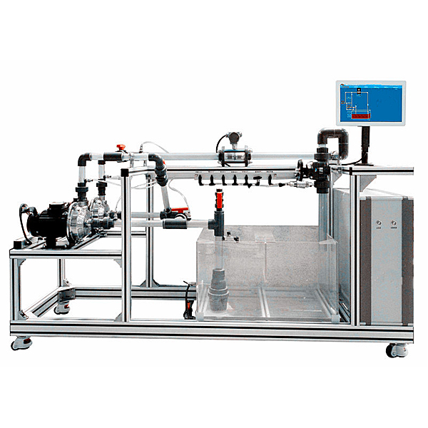 串并聯(lián)離心泵性能測(cè)試實(shí)驗(yàn)臺(tái)(圖1) 串并聯(lián)離心泵功能測(cè)量試驗(yàn)實(shí)驗(yàn)臺(tái),電動(dòng)車(chē)電源變換實(shí)驗(yàn)裝置