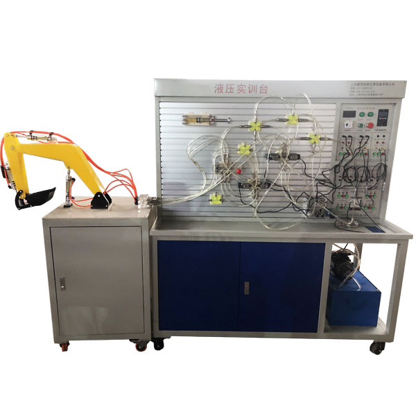 挖掘機(jī)透明液壓實(shí)驗(yàn)裝置(圖1) 挖掘機(jī)透明液壓實(shí)驗(yàn)裝置,新能源汽車高壓安全系統(tǒng)實(shí)驗(yàn)臺