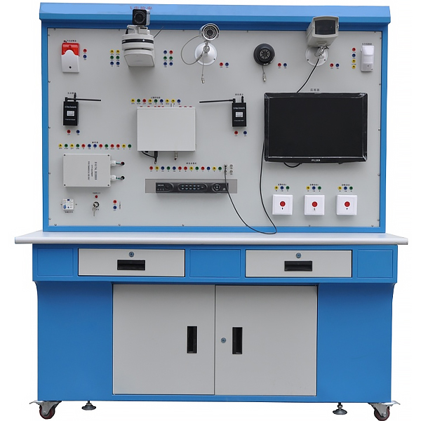 安保監(jiān)控系統(tǒng)實(shí)訓(xùn)裝置(圖1) 安保監(jiān)控系統(tǒng)實(shí)驗(yàn)裝置,動(dòng)態(tài)混凝實(shí)驗(yàn)裝置