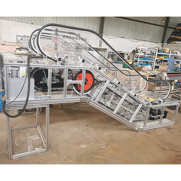 透明自動扶梯實驗裝置(圖1) 透明自動扶梯實驗裝置,傳感器與執(zhí)行器示教實驗裝置