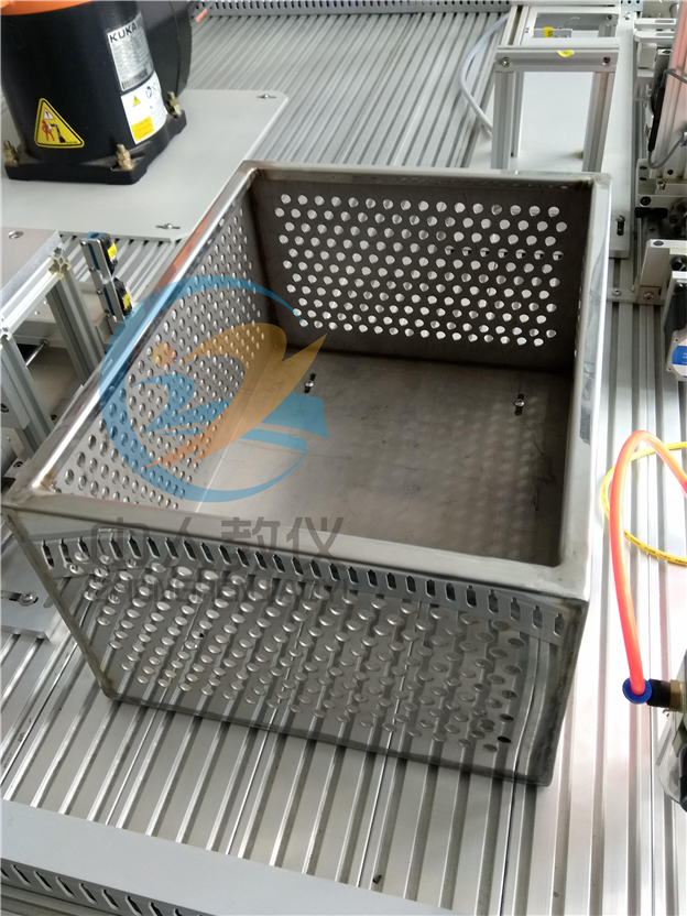 工業(yè)機(jī)器人與智能視覺(jué)系統(tǒng)應(yīng)用實(shí)訓(xùn)裝置,機(jī)器人實(shí)訓(xùn)臺(tái)，廢品單元